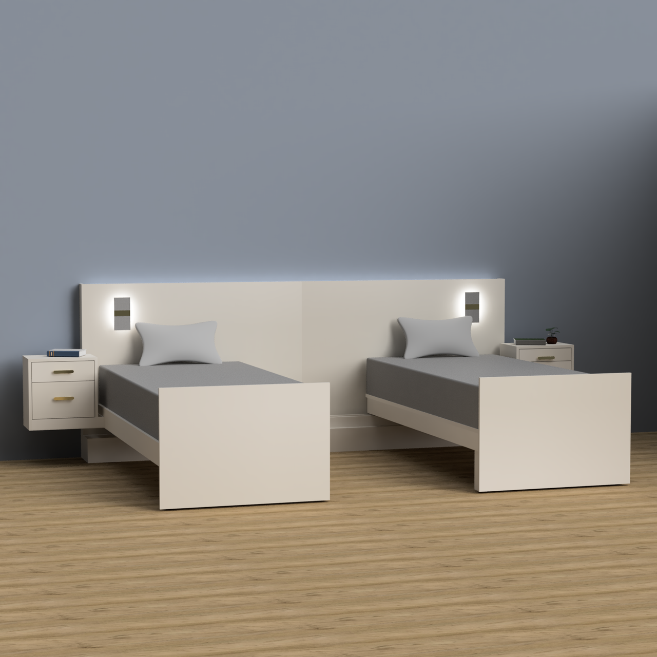 Sliding Split King Bed