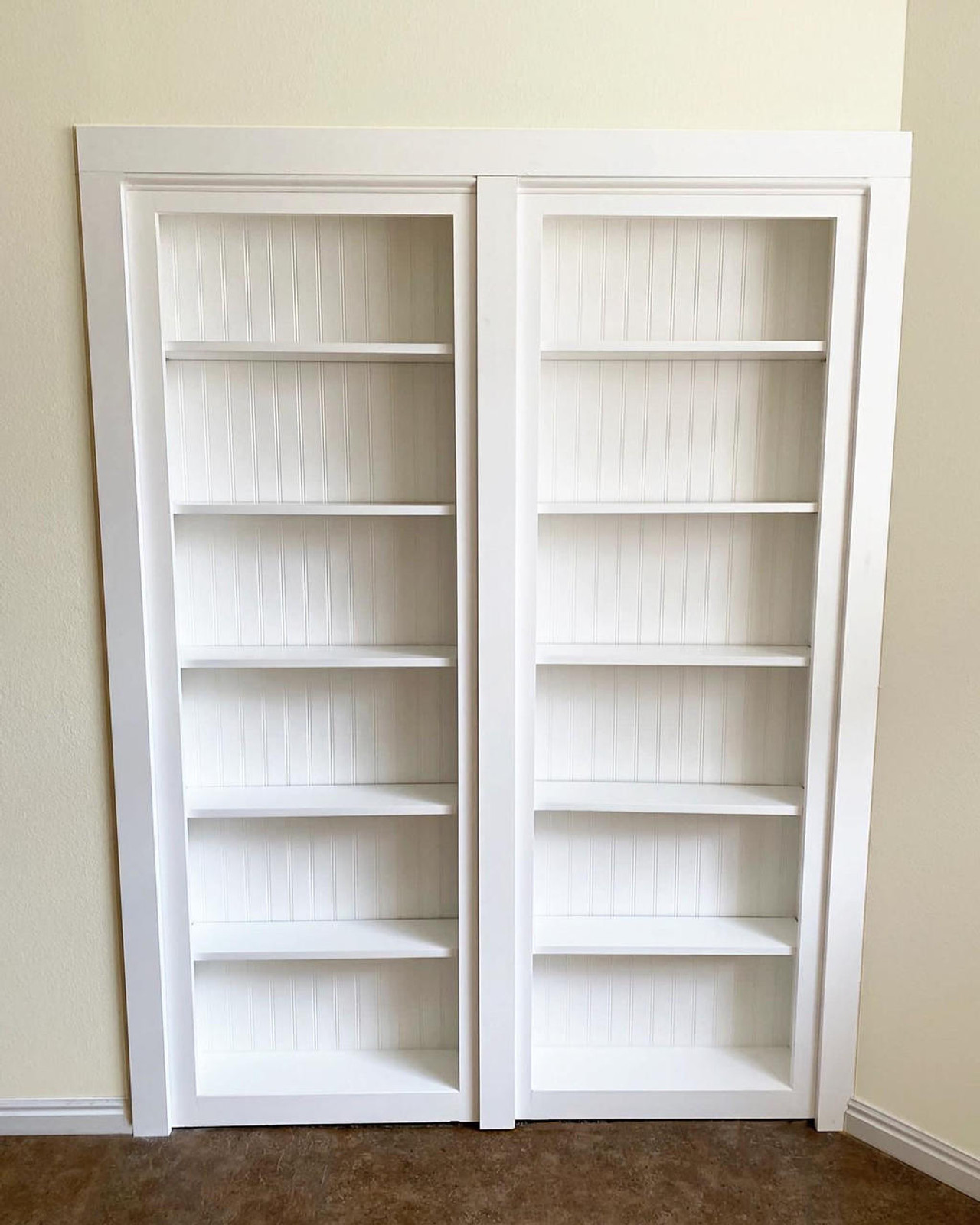Hidden Bookcase Door –Double door - Style 1