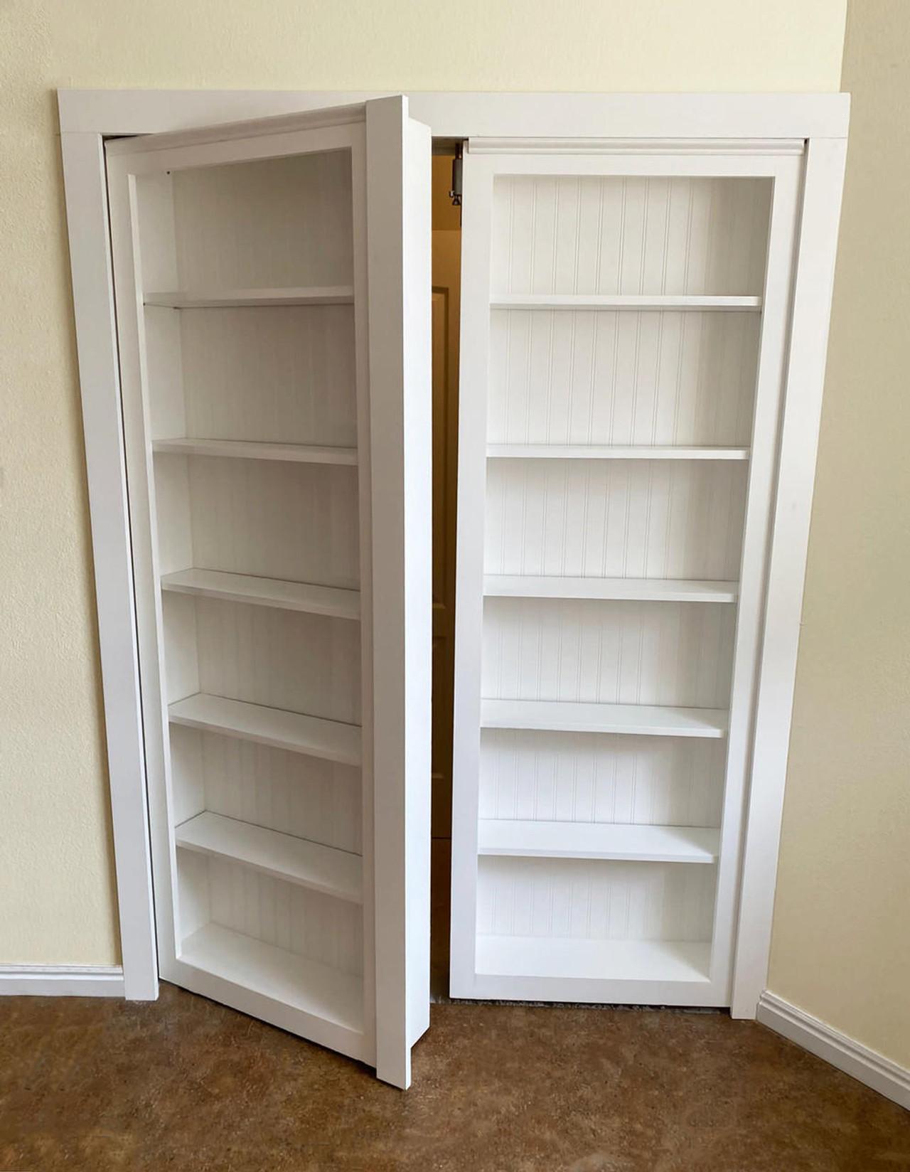 Hidden Bookcase Door –Double door - Style 1