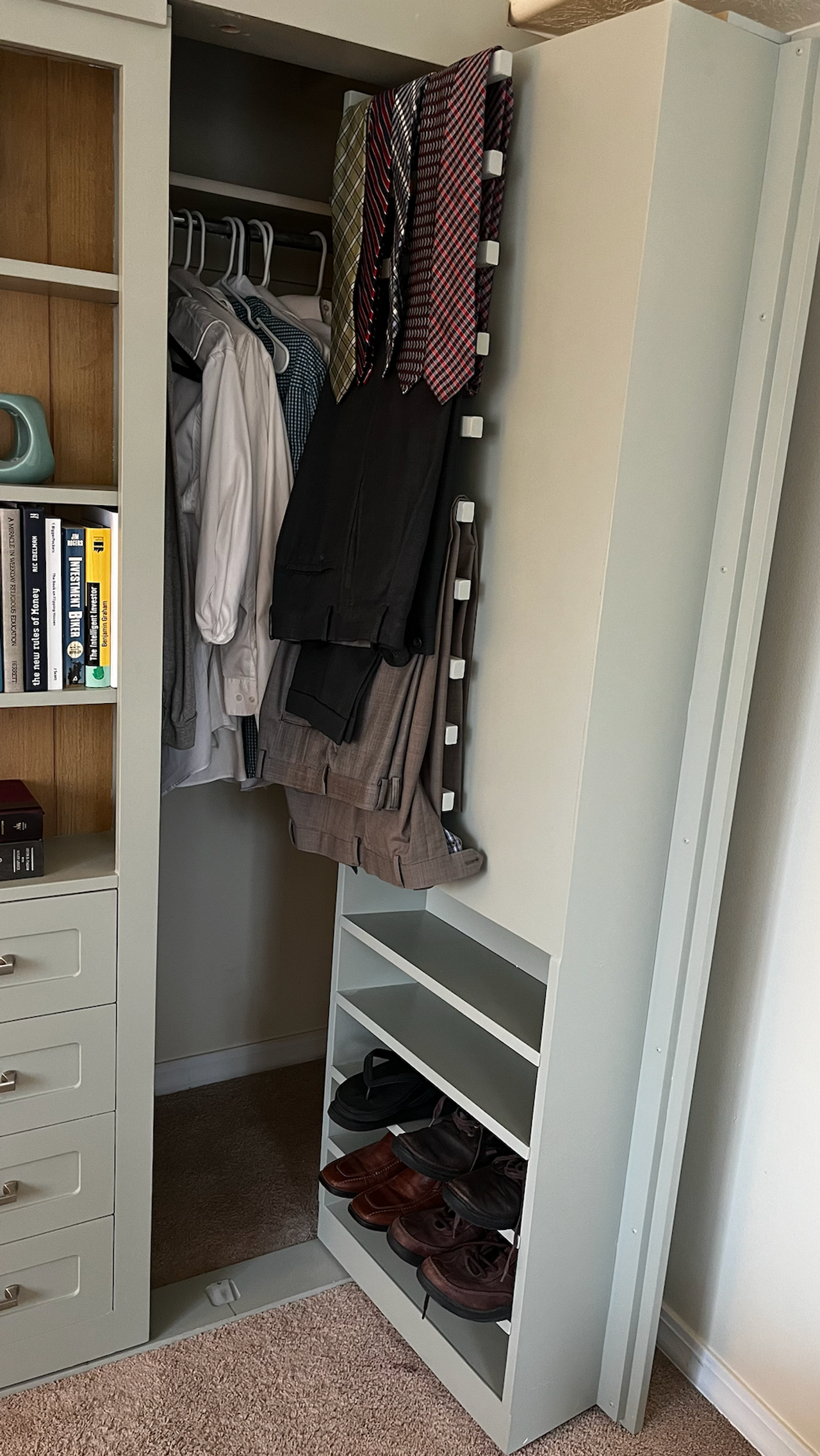 Bookcase Closet Hidden Doors  - Style 7