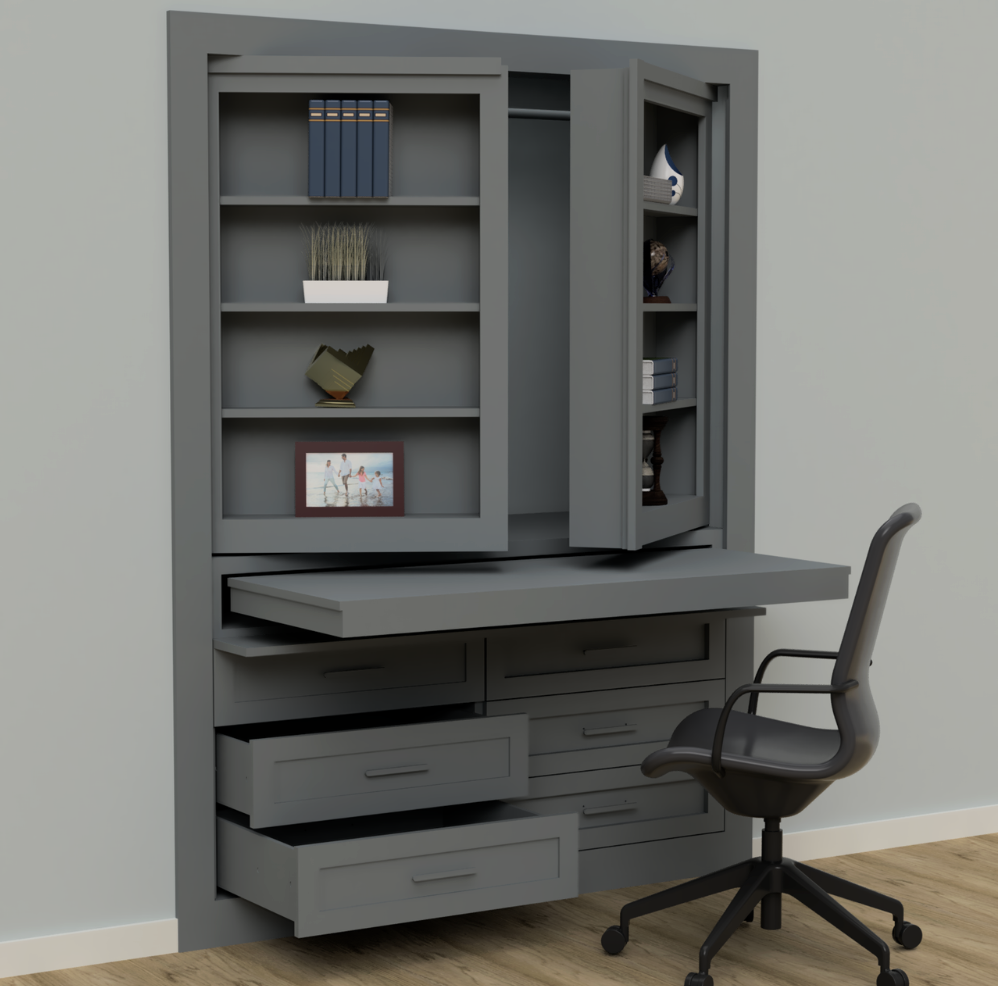 Secret Closet Double Doors