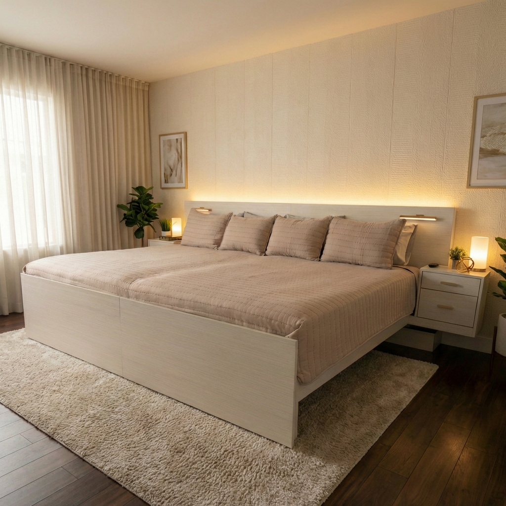 Sliding Split King Murphy Bed