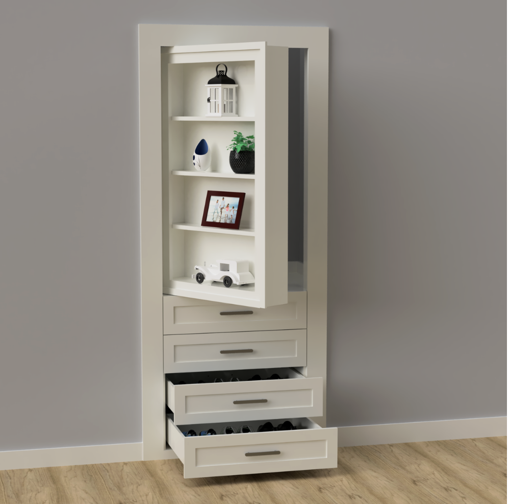 Secret Closet Single Door