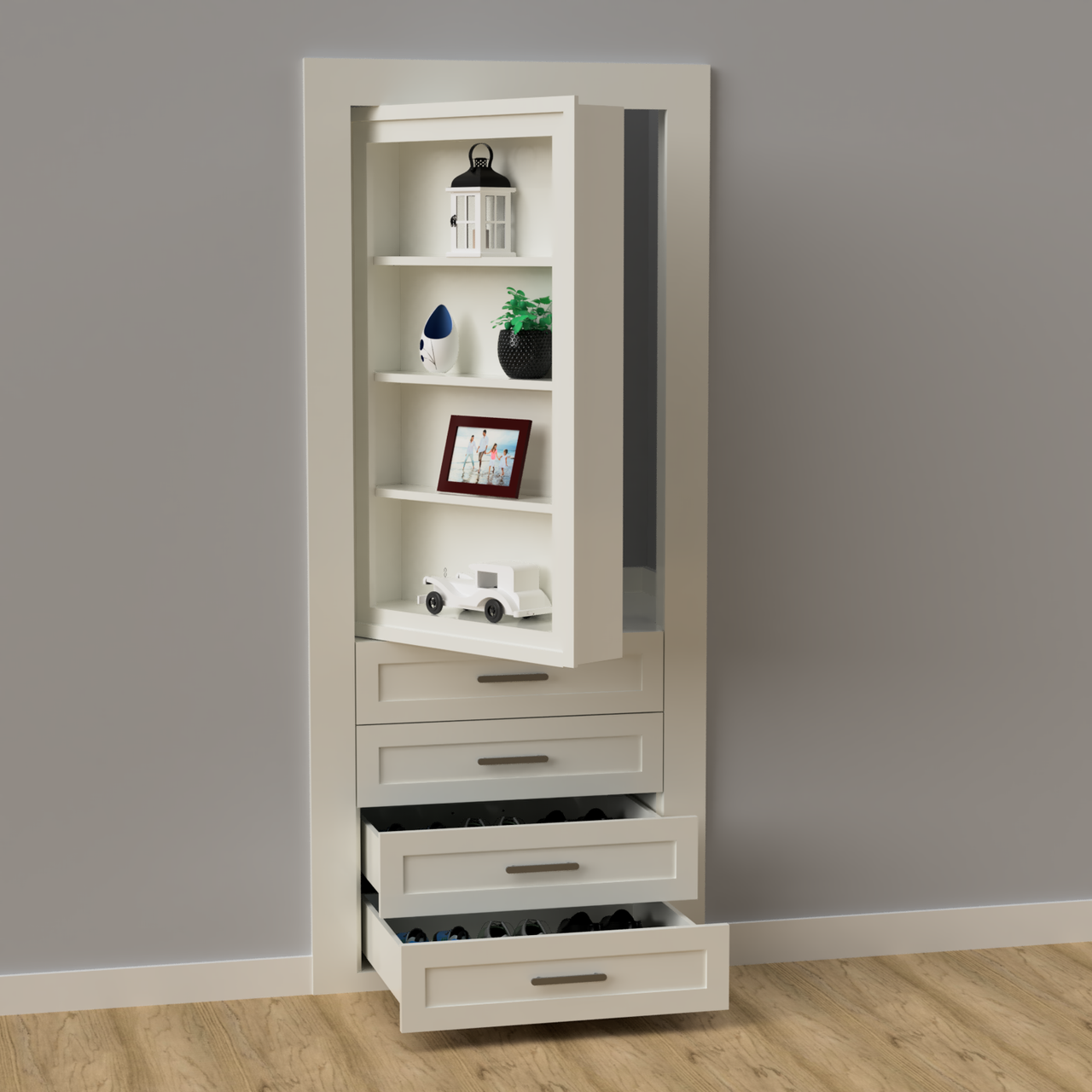 Secret Closet Single Door