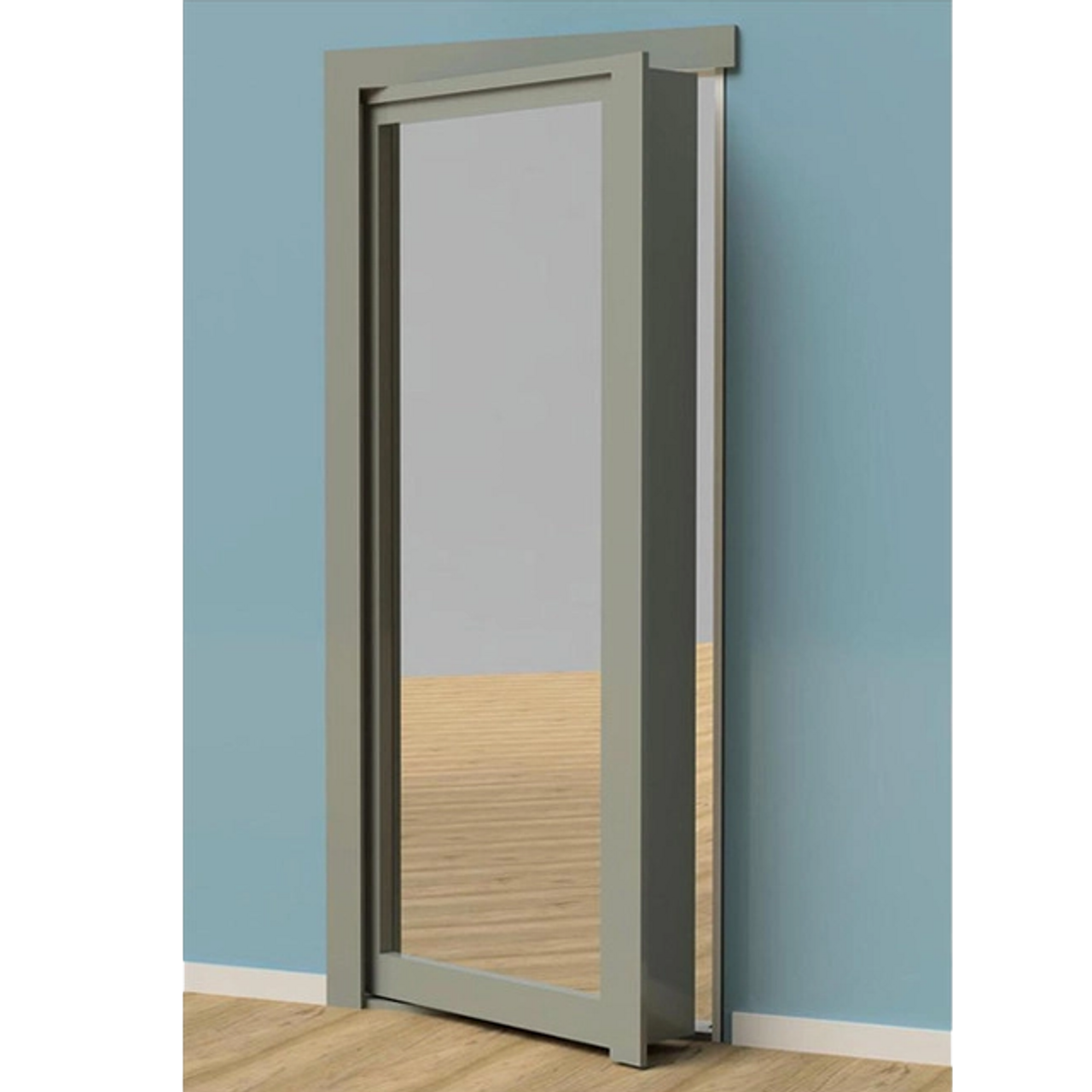 Hidden Mirror Door - Shoe Rack Door